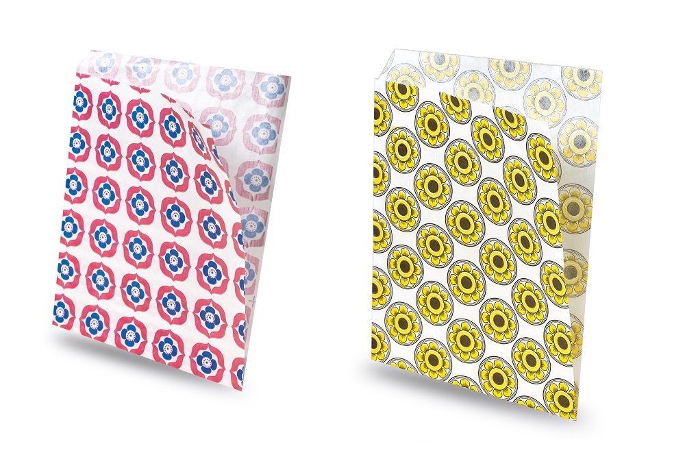 Greaseproof Majolica Yellow/Black